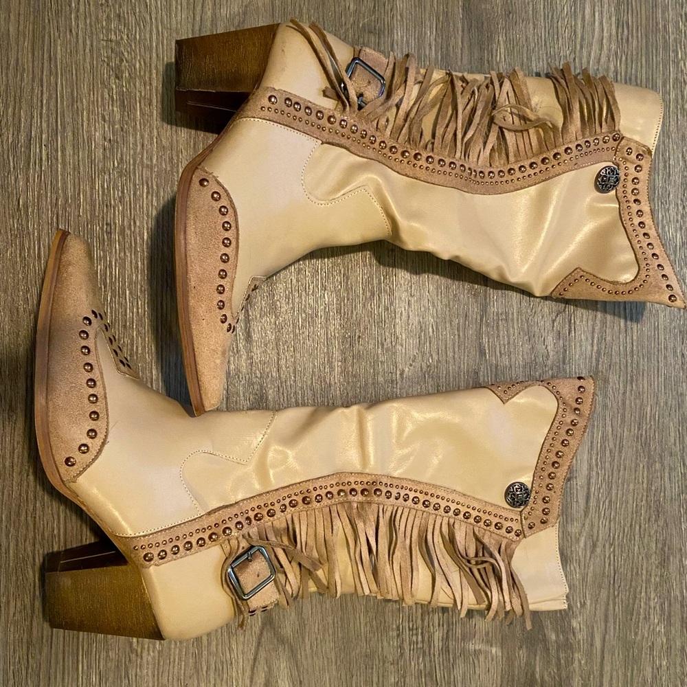 Fringe Boots